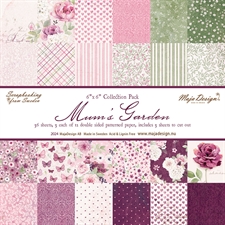 Maja Design Scrapbook Paper Stack 6x6 - Mum's Garden